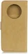 Xiaomi Redmi Note 9T Hoesje Retro Wallet Book Case Khaki afbeelding 6
