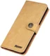 Xiaomi Redmi Note 9T Hoesje Retro Wallet Book Case Khaki afbeelding 8