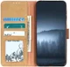 Xiaomi Redmi Note 9T Hoesje Retro Wallet Book Case Khaki afbeelding 1