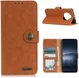 Xiaomi Redmi Note 9T Hoesje Retro Wallet Book Case Bruin afbeelding 5