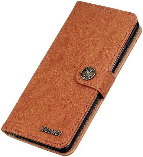 Xiaomi Redmi Note 9T Hoesje Retro Wallet Book Case Bruin afbeelding 8