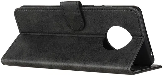 Xiaomi Redmi Note 9T Hoesje Portemonnee Kunstleer Book Case Zwart afbeelding 7