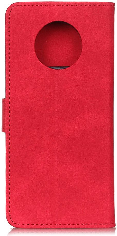 Xiaomi Redmi Note 9T Hoesje Vintage Wallet Book Case Rood afbeelding 6