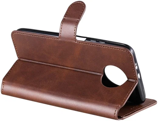 Xiaomi Redmi Note 9T Hoesje Portemonnee Retro Book Case Bruin afbeelding 13