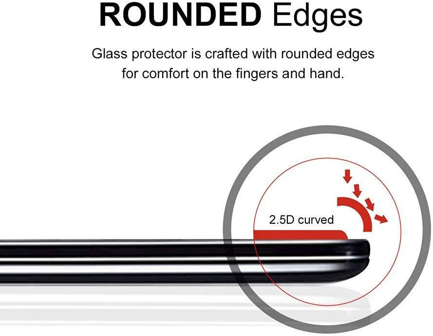 Huawei P Smart 2021 Screen Protector 0.3mm Arc Edge Screen Protector afbeelding 2