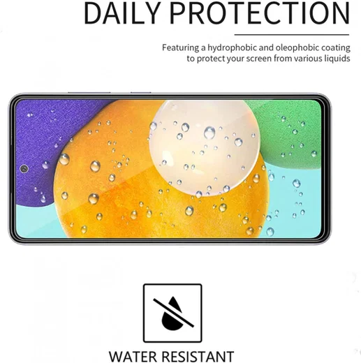 Samsung Galaxy A52 / A52S Screen Protector Arc Edge Tempered Glass afbeelding 3