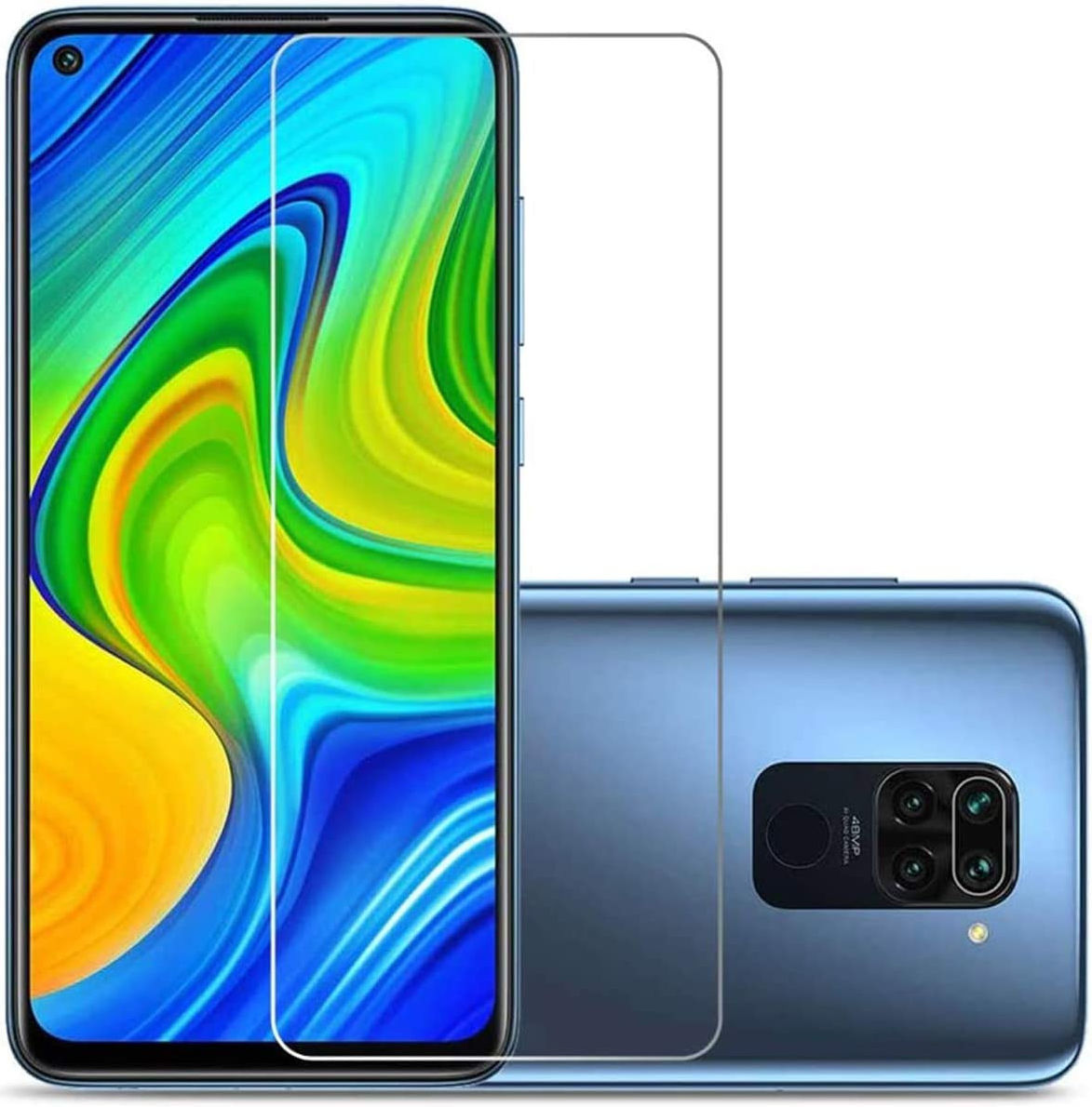Xiaomi Redmi 9T/Note 9 Screen Protector 0.3mm Arc Edge Tempered Glass afbeelding 3