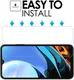 Xiaomi Redmi Note 9T Screen Protector Ultra Clear Display Folie afbeelding 2
