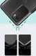 OnePlus 9 Pro Hoesje TPU Hybride Back Cover Mat Transparant/Zwart afbeelding 8