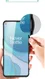 OnePlus 9 Pro Hoesje TPU Hybride Back Cover Mat Transparant/Rood afbeelding 6