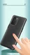 OnePlus 9 Pro Hoesje TPU Hybride Back Cover Mat Transparant/Rood afbeelding 7