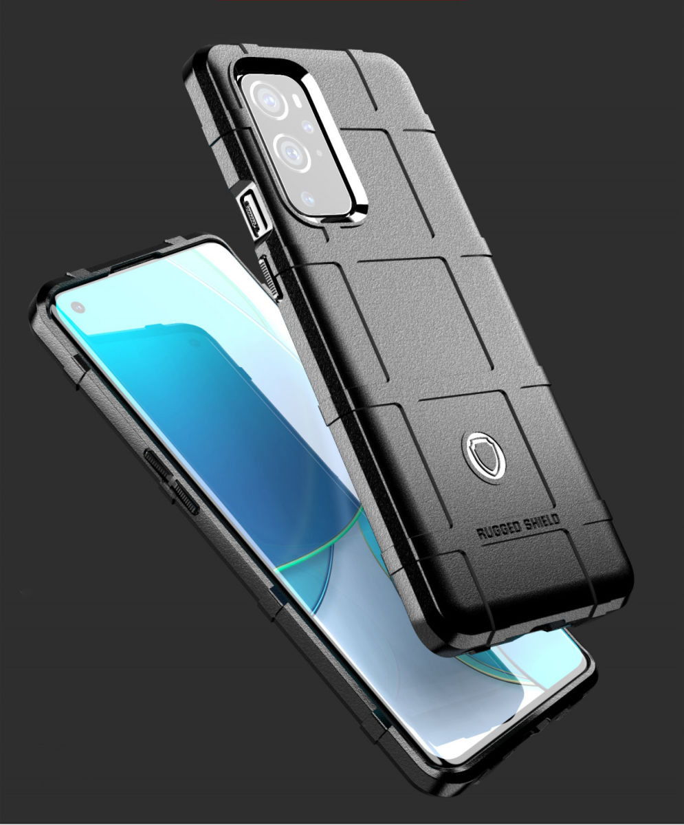 OnePlus 9 Pro Hoesje Shock Proof Rugged Shield Back Cover Groen afbeelding 7