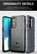 OnePlus 9 Pro Hoesje Shock Proof Rugged Shield Back Cover Groen afbeelding 3