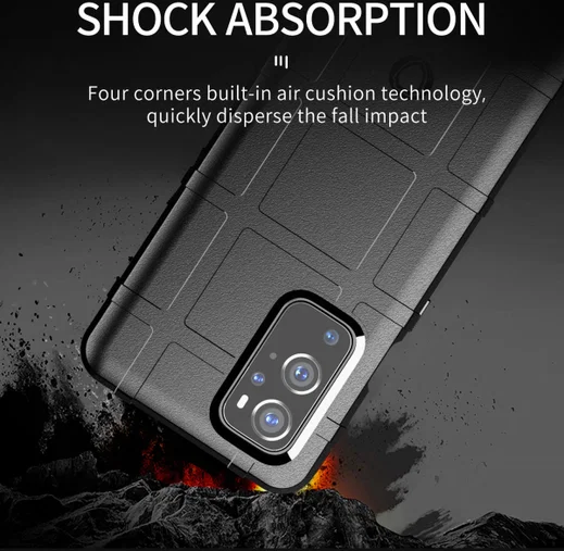 OnePlus 9 Pro Hoesje Shock Proof Rugged Shield Back Cover Groen afbeelding 2