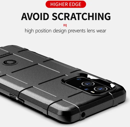 OnePlus 9 Pro Hoesje Shock Proof Rugged Shield Back Cover Groen afbeelding 4