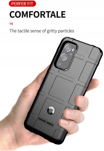 OnePlus 9 Pro Hoesje Shock Proof Rugged Shield Back Cover Groen afbeelding 5