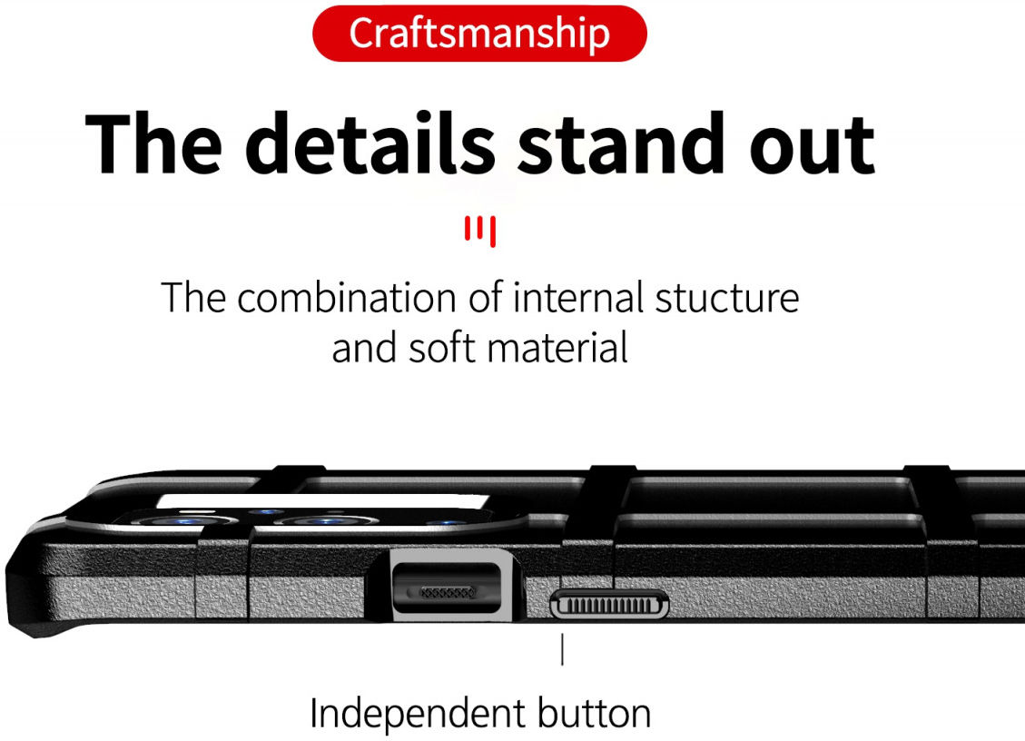 OnePlus 9 Pro Hoesje Shock Proof Rugged Shield Back Cover Groen afbeelding 6