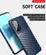 OnePlus 9 Hoesje Twill Thunder Texture Back Cover Blauw afbeelding 8