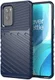 OnePlus 9 Hoesje Twill Thunder Texture Back Cover Blauw afbeelding 1