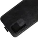 OnePlus 9 Hoesje Verticale Flip Wallet Case Kunstleer Zwart afbeelding 3
