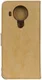 KHAZNEH Nokia 5.4 Hoesje Retro Wallet Book Case met Stand Geel afbeelding 6