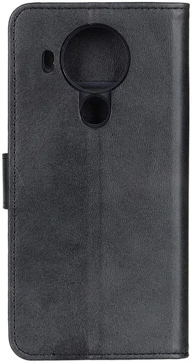 Nokia 5.4 Hoesje Wallet Book Case Zwart afbeelding 7