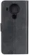 Nokia 5.4 Hoesje Wallet Book Case Zwart afbeelding 7