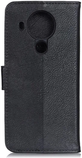 KHAZNEH Nokia 5.4 Hoesje Portemonnee Book Case Zwart afbeelding 6