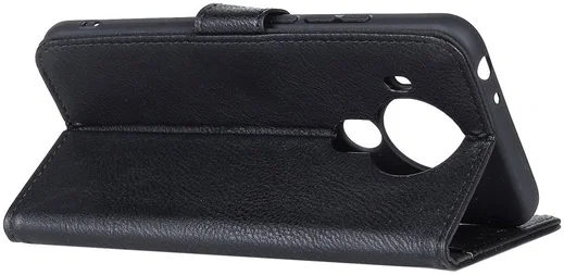 KHAZNEH Nokia 5.4 Hoesje Portemonnee Book Case Zwart afbeelding 7