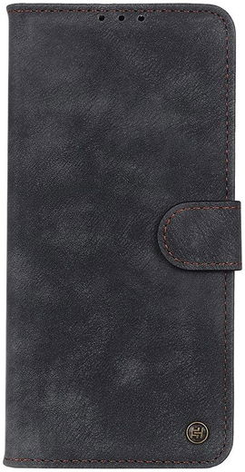 Nokia 5.4 Portemonnee Hoesje met Standaard Kunstleer Zwart afbeelding 3