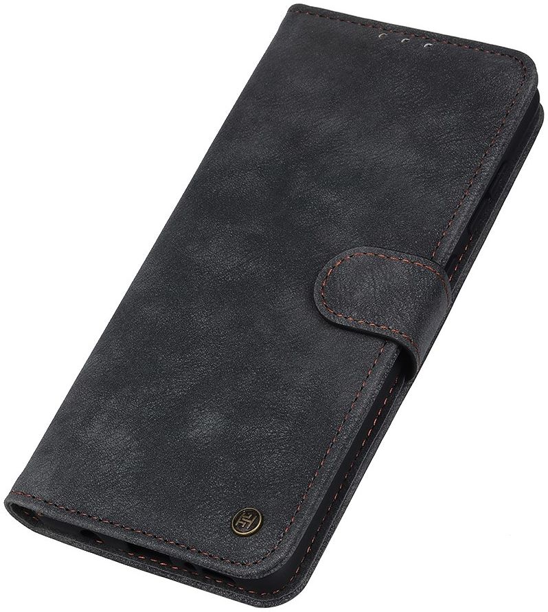 Nokia 5.4 Portemonnee Hoesje met Standaard Kunstleer Zwart afbeelding 8