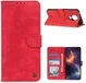 Nokia 5.4 Portemonnee Hoesje met Standaard Kunstleer Rood afbeelding 10