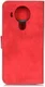 Nokia 5.4 Portemonnee Hoesje met Standaard Kunstleer Rood afbeelding 2