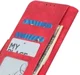 Nokia 5.4 Portemonnee Hoesje met Standaard Kunstleer Rood afbeelding 4