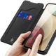 Dux Ducis Skin X Series Samsung Galaxy A12 Hoesje Book Case Zwart afbeelding 2