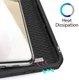 Dux Ducis Skin X Series Samsung Galaxy A12 Hoesje Book Case Zwart afbeelding 4