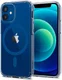 Spigen Ultra Hybrid iPhone 12/12 Pro Hoesje MagSafe Transparant/Blauw afbeelding 2