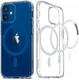 Spigen Ultra Hybrid iPhone 12/12 Pro Hoesje MagSafe Transparant/Blauw afbeelding 1