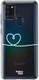 HappyCase Samsung Galaxy A21S Flexibel TPU Hoesje Hartje Print afbeelding 1