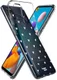 HappyCase Samsung Galaxy A21S Flexibel TPU Hoesje Hartjes Print afbeelding 2