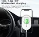 Telefoonhouder Ventilatierooster met MagSafe en 15W QI Opladen Wit afbeelding 4