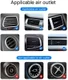 Telefoonhouder Ventilatierooster met MagSafe en 15W QI Opladen Wit afbeelding 11