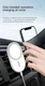 Telefoonhouder Ventilatierooster met MagSafe en 15W QI Opladen Wit afbeelding 5