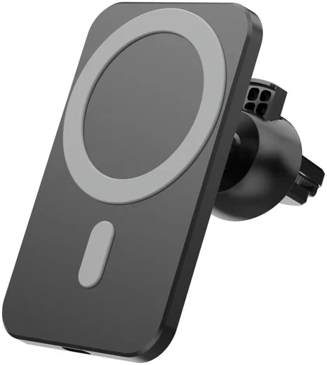 Telefoonhouder Ventilatierooster / Dashboard voor MagSafe 15W Zwart afbeelding 1
