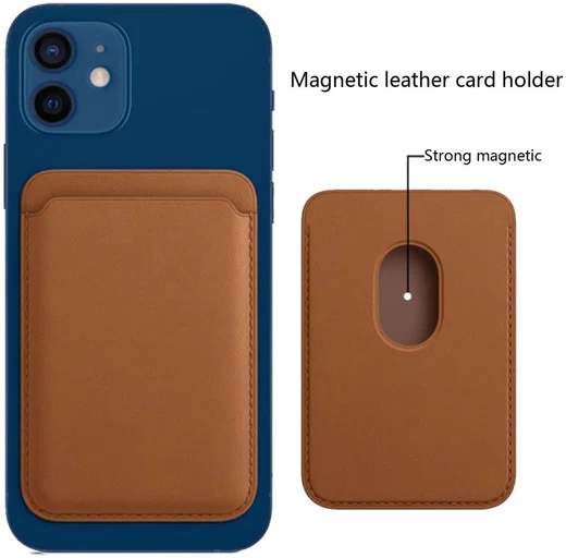 Magnetische Kaarthouder met Apple MagSafe Wallet Groen afbeelding 2