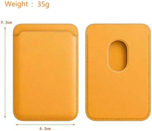 Magnetische Kaarthouder met Apple MagSafe Wallet Bruin afbeelding 4