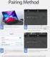 Dux Ducis Apple iPad Pro 12.9 (2018/2020) Hoes Bluetooth Toetsenbord afbeelding 12