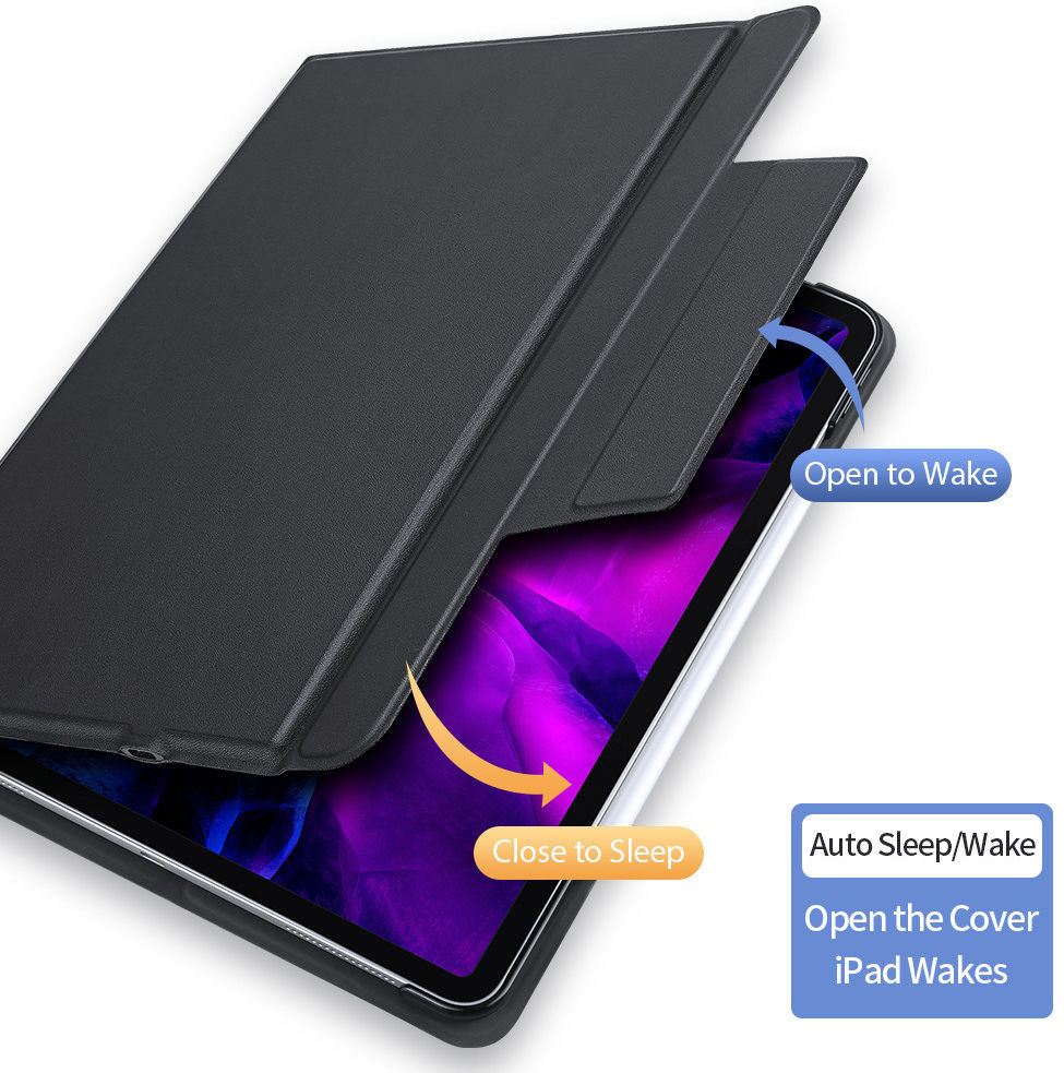 Dux Ducis Apple iPad Pro 12.9 (2018/2020) Hoes Bluetooth Toetsenbord afbeelding 6