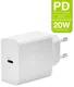Mobilize Fast Travel Charger 20W USB-C Power Delivery Oplader Wit afbeelding 1