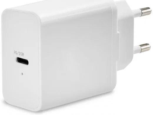 Mobilize Fast Travel Charger 20W USB-C Power Delivery Oplader Wit afbeelding 3